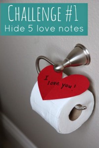 kindness challenge hide love notes