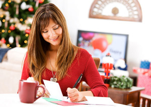 Writing-Christmas-cards